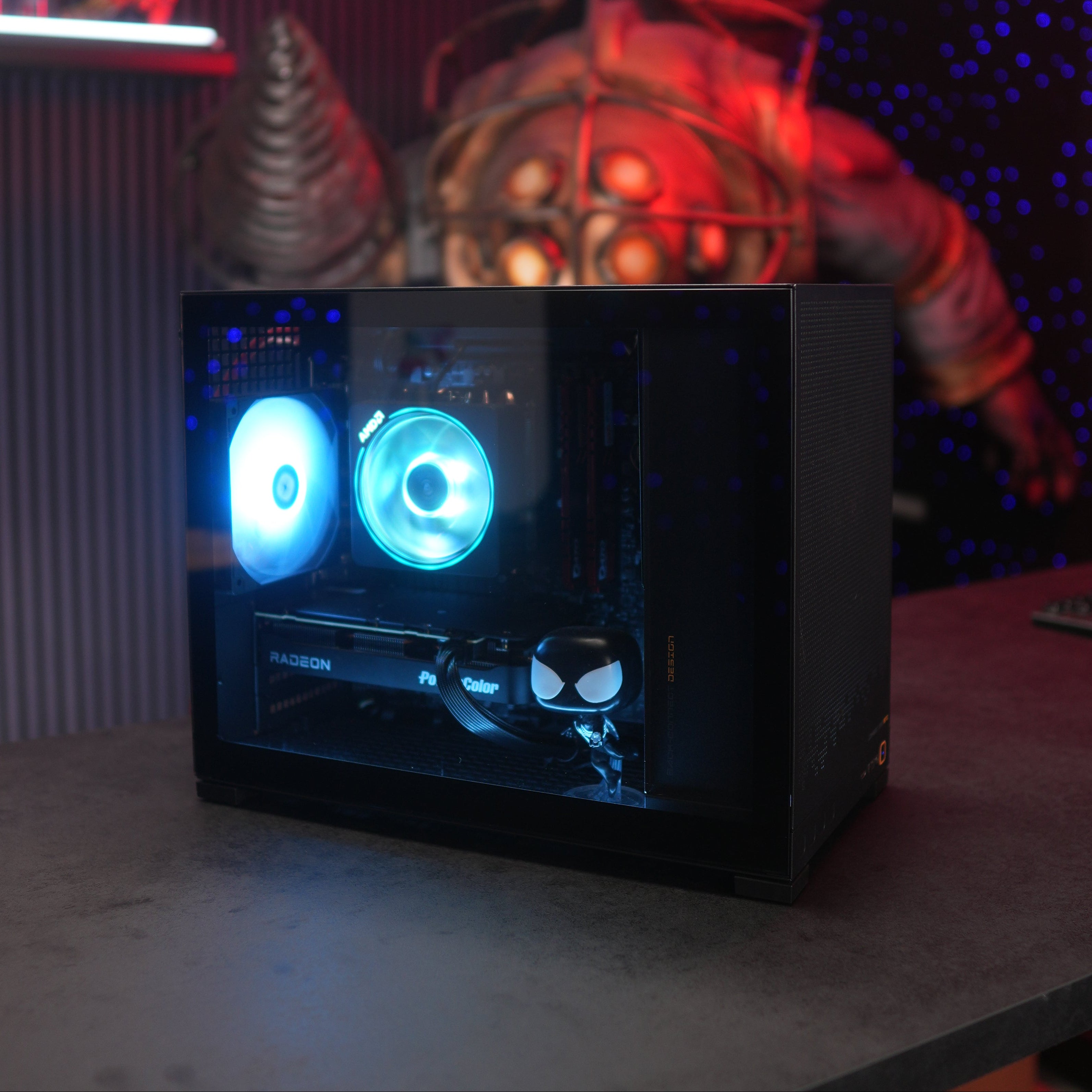 AMD Radeon RX 9060 XT 16GB & Ryzen 7 5800XT CUSTOM GAMING PC - 1 OF 1